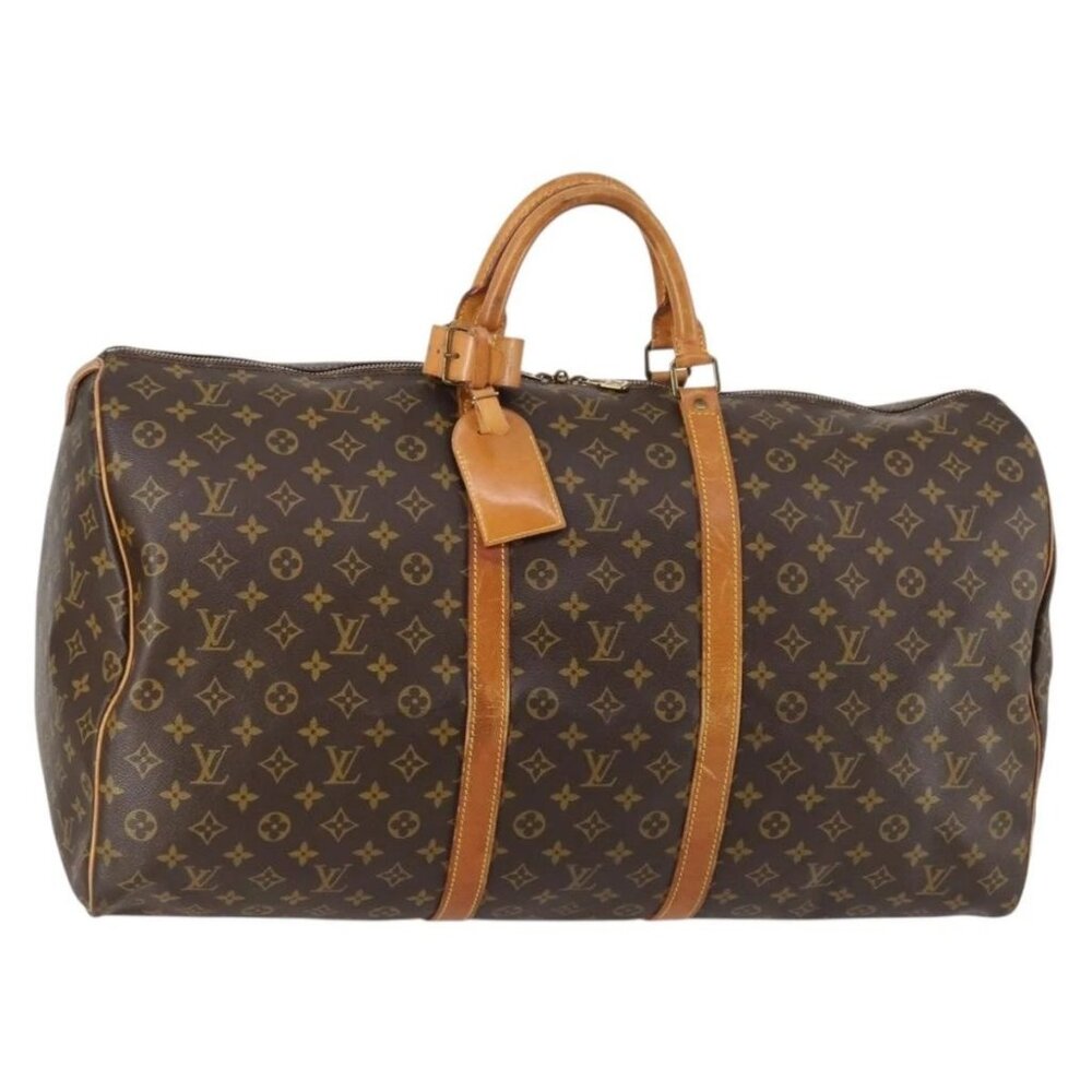 LOUIS VUITTON Monogram Keepall 60 Boston Bag
